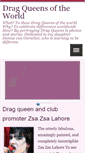 Mobile Screenshot of dragqueens-oftheworld.com